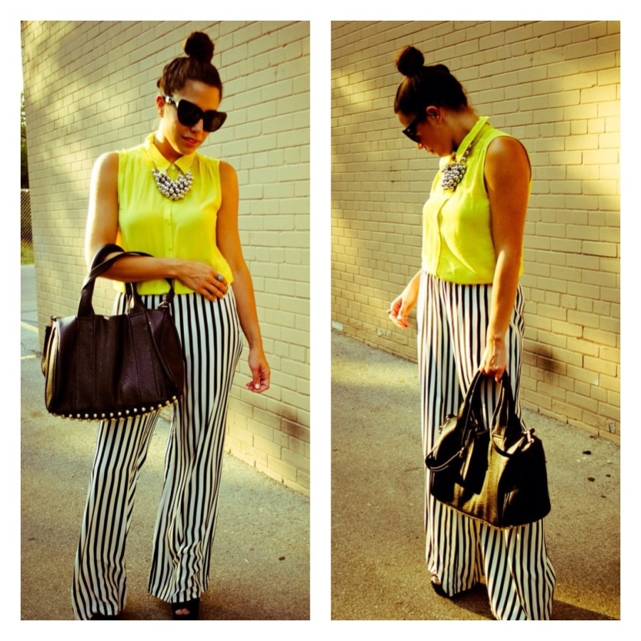 Styling Your Striped Palazzo Pants…